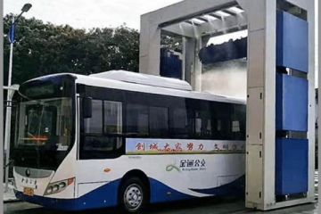 全自動車站客車洗車機在哪里購買[隆茂鑫晟]